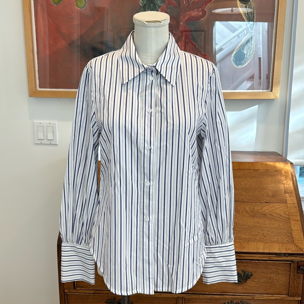 Beatrice b. Stripe Blouse - Violet